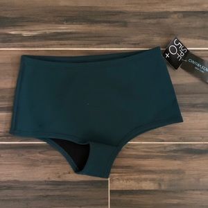 Cynthia Rowley neoprene bikini bottom, S